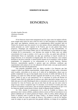 Balzac Honore De Honorina - biblioteca social d`olot