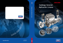 Catálogo General Automotor Liviana