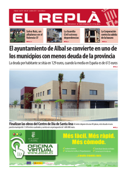El ayuntamiento de Albal se convierte en uno de los municipios con