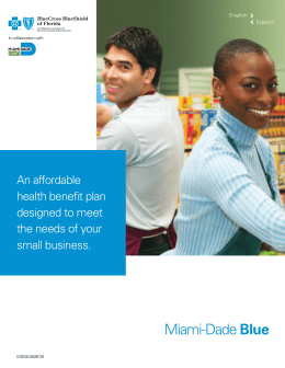 An affordable health benefit plan designed to meet the