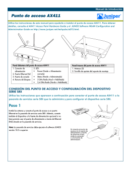 Punto de acceso AX411