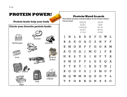 PROTEIN POWER! - Food for Thought