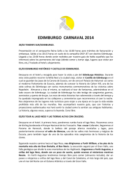 EDIMBURGO CARNAVAL 2014