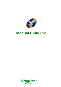 Manual Unity Pro - Equipos didácticos