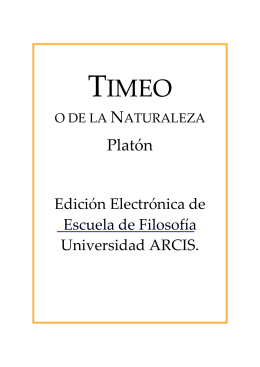 Platon - Timeo