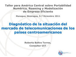 Análisis del Sector de las Telecomunicaciones en Guatemala