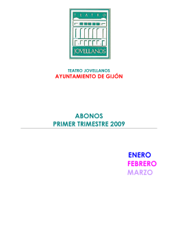 ENERO FEBRERO MARZO