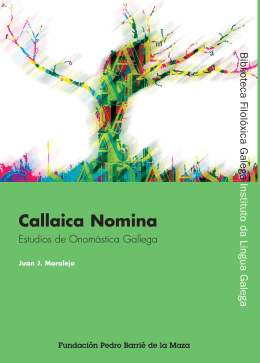 Callaica nomina.qxd - Instituto da Lingua Galega