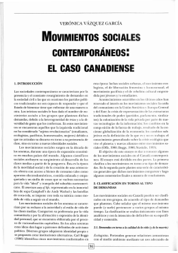 MOVIMIENTOS SOCIALES - Revista de la Universidad de México