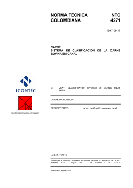 NTC 4271 - ICONTEC Internacional