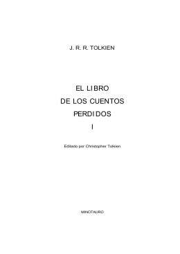 el libro de los cuentos perdidos i - Inspirado en la obra de J.R.R