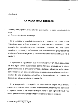 LA MUJER EN LA SOCIEDAD