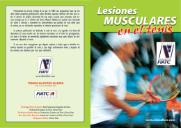 estiramiento - Real Federación Española de Tenis