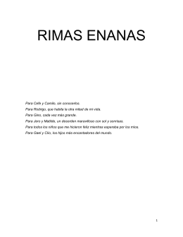 RIMAS ENANAS