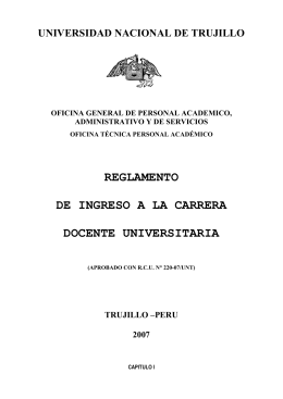 UNIVERSIDAD NACIONAL DE TRUJILLO