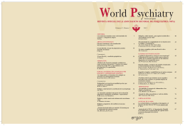 Volumen 11, Número 1 - World Psychiatric Association