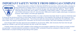 IMPORTANT SAFETY NOTICE FROM OHIO GAS COMPANY