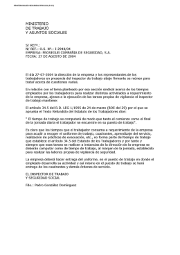 Informe del