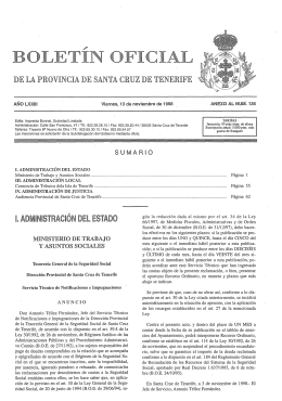 ethn oficial - Boletín Oficial de la Provincia de Santa Cruz de Tenerife
