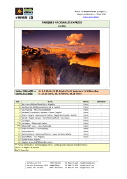 ESTADOS UNIDOS PARQUES NACIONALES EXPRESS