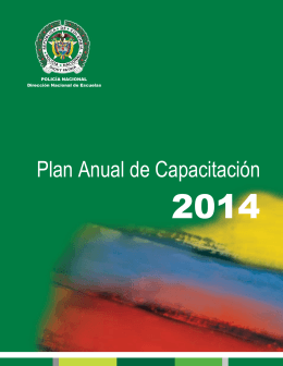Plan anual de capacitación 2014