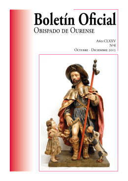 Octubre-Diciembre - Obispado de Ourense