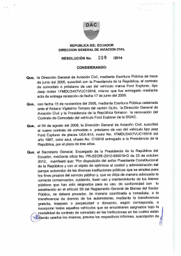 DAC - Dirección General de Aviación Civil