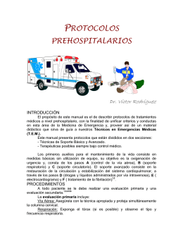 Protocolos Prehospitalarios