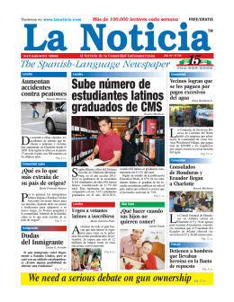 gratis - La Noticia - The Spanish