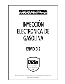 INYECCIÓN ELECTRÓNICA DE GASOLINA