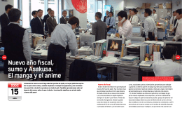 Nuevo año fiscal, sumo y Asakusa. El manga y el anime