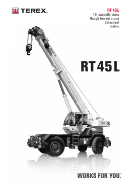 RT 45L - Terex Corporation