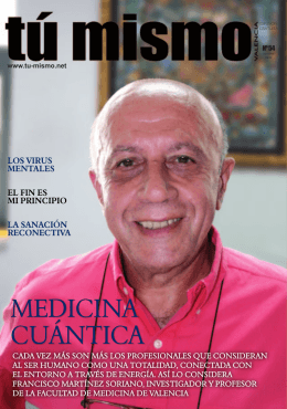MEDICINA CUÁNTICA - Revista Tú Mismo