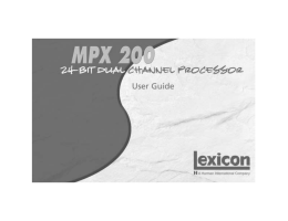 lexicon mpx 100