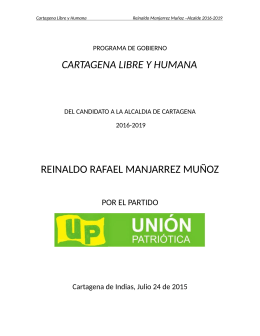 cartagena libre y humana reinaldo rafael manjarrez