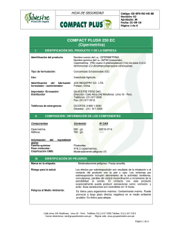 COMPACT PLUS® 250 EC (Cipermetrina)
