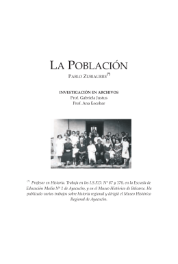 "La Población", de Pablo Zubiaurre.