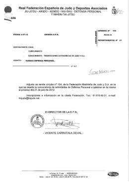 Real Federación Española de Judo y Deportes Asociados JlU