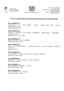 Avda. del Vivero sin 30380-LA MANGA DEL MAR MENOR