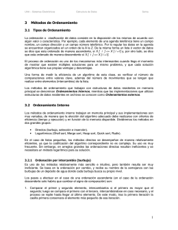 1 3 Métodos de Ordenamiento