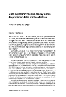 Niños mayos: movimientos, danza y formas de apropiación de las