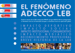 Congreso Adecco 2009 - Federación Española de Baloncesto