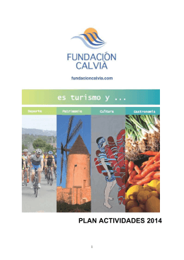 Plan Acción 2014 - Ajuntament de Calvià