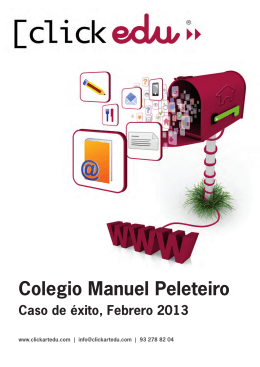 Leer la experiencia: Colegio Manuel Peleteiro