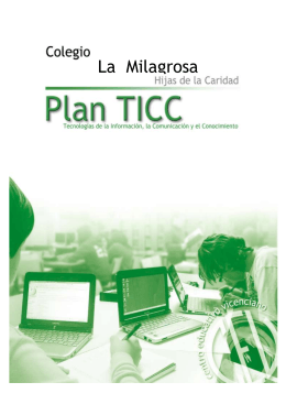 Plan TIC - Colegio La Milagrosa