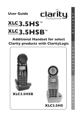 3.5HS XLC3.5HSB - Clarity Products