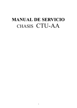 CHASIS CTU-AA MANUAL DE SERVICIO - Wiki Karat