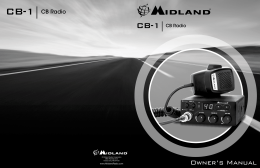 Owner`s Manual - Midland Radio Corporation