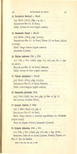 (33) Mrzllr. (1877), págs. 3-4, fig. 1. Banyuls-sur