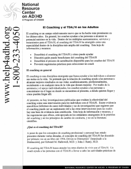 National Resource Center on ADHD